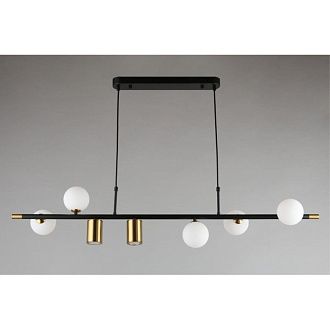 Подвесная люстра 120*25*60-130 см Aployt Klaudia APL.644.03.07,
