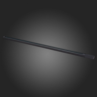 Шинопровод однофазный накладной 200*3 см, ST LUCE Однофазная трековая система ST001.429.00 Черный