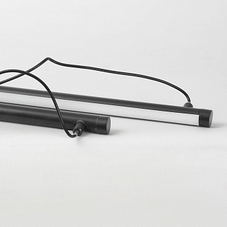 Линейно-подвесной светильник 200*6*15/150 см, 2*LED*15W 4000K Lussole Gilmer LSP-0934 черный