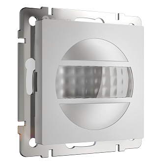 W1155105 Датчик движения 500 Вт, двухпроводный, серебряный матовый Werkel, 4690389205446