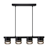 Люстра 10*60*10 см, 4*GX53, 12W, Arte Lamp Legacy A8024SP-4BK, Черный
