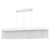 Подвесная люстра 120 см, 55W, 4500K, Indigo Capriccio 12054/1PL White V000193L, белый
