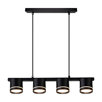 Люстра 10*60*10 см, 4*GX53, 12W, Arte Lamp Legacy A8024SP-4BK, Черный