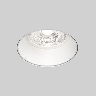Светильник встраиваемый 9,6*9,6*3 см, вр 7,5 см, 1*GU5.3*10W, Denkirs Vibi DK3055-WH, белый