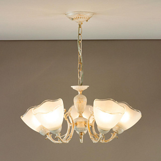 Люстра 56 см Citilux Латур CL413250 белый/золото