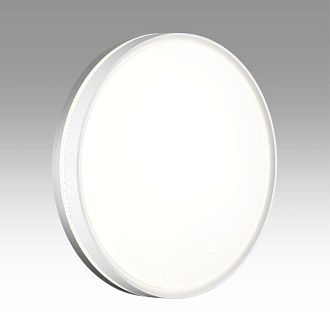 Настенно-потолочный светильник 50 см, 76W, 3000-6000K, Sonex Color Nohava Grey 7670/ELN, белый-серый
