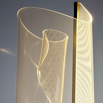 Торшер *42*-170 см, *LED*30W, 3000K, Lightstar Varese 738793, золотой