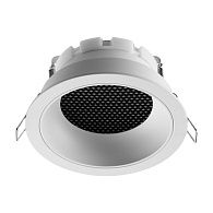 Светильник встраиваемый 11,5 см, вр 10,5 см, GX53 Novotech 371003 IP20 12W GEMINI, белый
