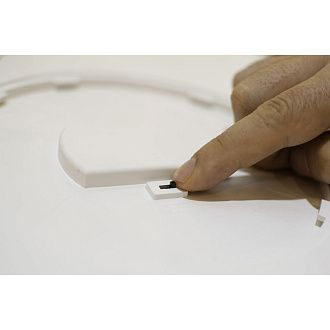 Светильник 50*5 см, *LED*40W, 3000-5000K, Mantra Turin MAN9023, белый