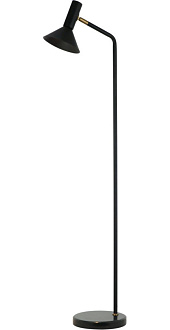 Торшер 18*132,5 см, 1*GU10, 9W, Stilfort Martinini 2182/02/01F черный