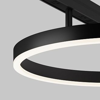Трековый светильник 40*8 см, *LED*24W, 4000K, Maytoni technical EXILITY TR227-2-24W4K-B, Черный