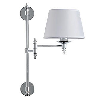Неоклассика  Crystal lux POESIA AP1 CHROME, Текстиль+пластик