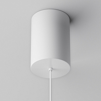 Подвесной светильник 18,5*18,5*195 см, LED, 12W, 3000К, Maytoni Technical PLATO P076PL-L12W3K-W белый