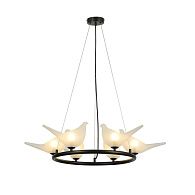 Люстра 75*75*120 см, 6*G9 Gerhort G31213/6BK WT, Черный