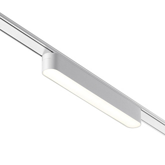 Трековый светильник для низковольтного шинопровода 22,2*2,5* см, LED 12W*3000 К, Novotech Shino Smal, белый, 359239