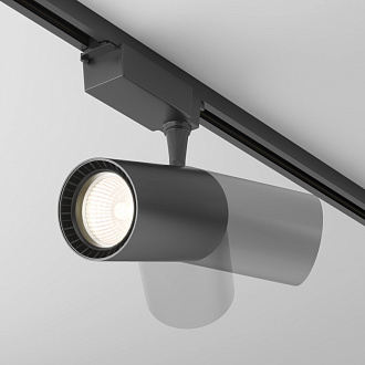 Светильник 9 см, 15W, 3000K, Maytoni Technical TR003-1-15W3K-W-B, черный