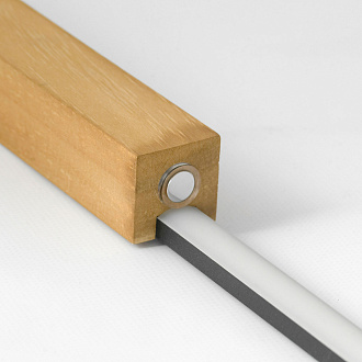 Торшер 25 см, LED 14W,  4000 K,  Lussole MODESTO LSP-0906 коричневый