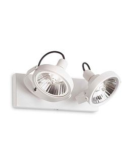 Светильник потолочный ideal lux Glim PL2 макс.2x50Вт GU10 200200.  см