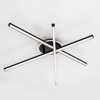 Накладная люстра 90*14 см, 75W, 3000-6000K, Citilux Trent   CL203631 черный