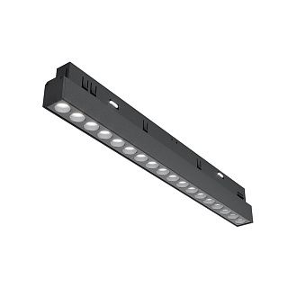Трековый светильник 32,7*2,2*-4,4 см, *LED*18W, 2700-6000K, Maytoni technical Dim Smart Zigbee EXILITY TR031-4-18WTW-M-DSZ-B, Черный
