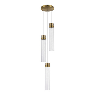 Светильник подвесной CHAMPAGNE 3*LED*12W 4000K ST LUCE SL6236.303.03 латунь