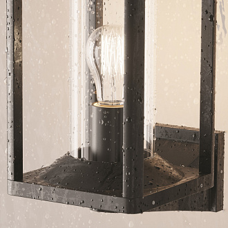 Светильник настенный 21,5*14,5*27,6 см, 1*E27, 15W, Maytoni CELL O452WL-01GF серый