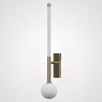 Бра HELGA 10*10*58 см, 2*LED*10W, 3000, 4000, 5000K, ImperiumLoft helga01, Чёрный