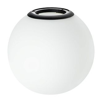 Плафон с черным металлическим кольцом для трека PRO 13,8 см, Lightstar Teta 595110