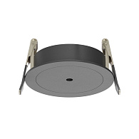База встраиваемая 6,5*6,5*3,1 см, Maytoni Technical ACCESSORIES PA001-RS-B черный