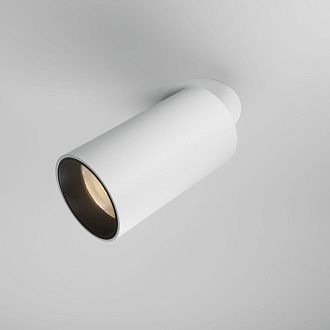 Встраиваемый светильник 6*12 см, вр 7 см, *LED*12W, 4000K, Maytoni Focus led DL125-L12-4K-TRS-W, Белый