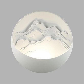 Настенный светильник 1*LED*6W, 3000K, Odeon Light MONTANA HIGHTECH 7168/6WL, белый