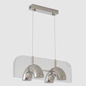 Светильник подвесной 49,5*25,2*16-223,5 см, *LED*24W, 4000K, Crystal Lux Element ELEMENT SP24W LED CHROME, Хром