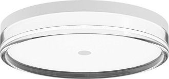 Люстра потолочная 30 см, 24W, 3000-6000K, Stilfort 4047/01/03C, белый