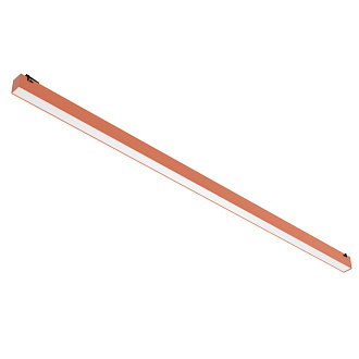 Подвесная Система 3,4*128*4,5 см, 1 LED*W, 4000 К, Divinare Decorato 2480/34 SP-40, терракотовый