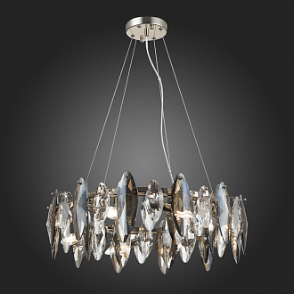 Люстра подвесная 60 см, 320W, ST LUCE ANCONA SL1227.103.08 Никель
