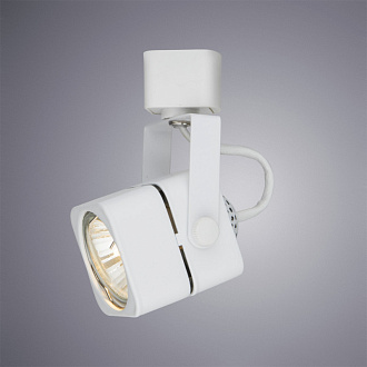 Трековый светильник Arte Lamp Linea A1314PL-1WH, белый, 15x9x6см, GU10, max 50Вт