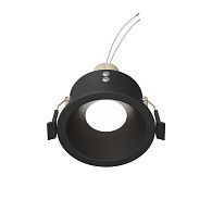 Встраиваемый светильник *8,5*-4,5 см, 1*GU10*10W, Maytoni Technical Zoom DL032-2-01B-1(N), Черный