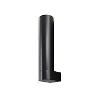 Уличный настенный светильник 5*7*-20 см, *LED*5W, 3000K, Maytoni Outdoor Tube O508WL-L5B3K, Черный