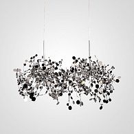 Подвесной светильник Tezani Argent Suspension Linear 80*40*40 см, 6*G9*40W, ImperiumLoft 40.1444, Хром