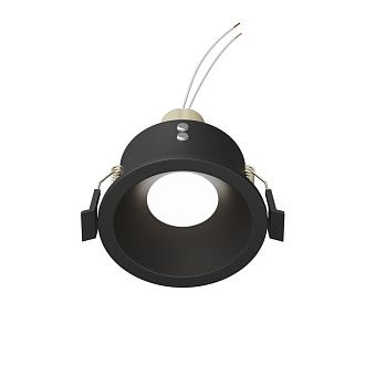 Встраиваемый светильник *8,5*-4,5 см, 1*GU10*10W, Maytoni Technical Zoom DL032-2-01B-1(N), Черный