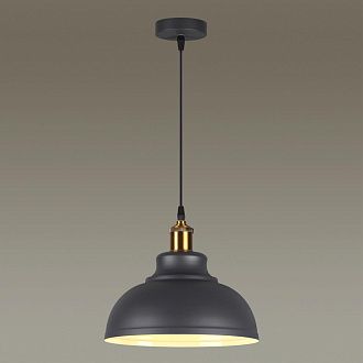 Подвесной светильник диаметр 30 см Odeon Light 3366/1 Черный, бронза