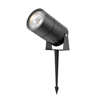 Светильник 11 см, 15W, 3000K, Maytoni Bern O050FL-L15GF3K, графит