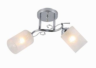 Люстра L460 x W190 x H220, мм, 2*40W (80W), CHROME (Хром) Rilon 73297/2B CHROME