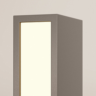Светодиодный светильник 60 см, 12W, 3000K, Maytoni Hof O422FL-L12GF, серый