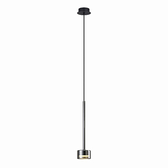 Подвесной светильник 9,8*43/200 см, 1*GX53 12W черный  Mantra Tonic 7875