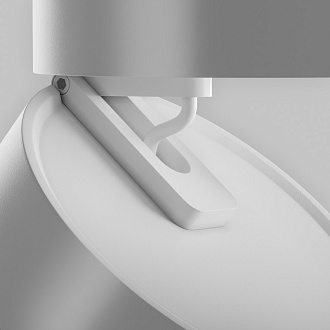 Светильник на шине 12*12*11 см, LED, 3000К, Maytoni Technical ONDA TR007-1-18W3K-W-1 белый