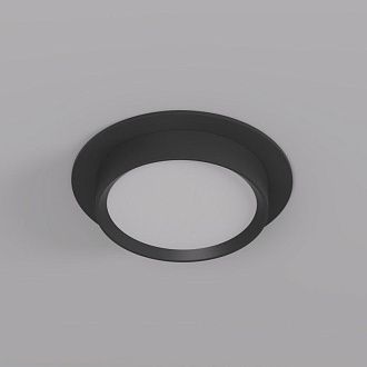 Светильник встраиваемый *11*4,5 см, 1*GX53*15W, Denkirs FLAT DK2090-BK, черный