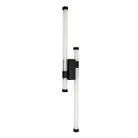 Бра 74*9*4,5 см, 22W, 3000К LED4U L2240-750 BK черный