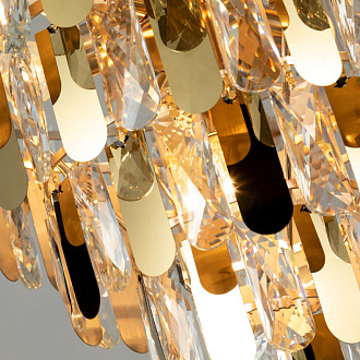 Подвесная люстра Arte Lamp Vivien A2719SP-8GO, диаметр 54 см, золото