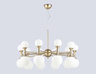 Подвесная люстра **46- см, 20*G9*28W, K, Ambrella Light High Light LH51051, золото